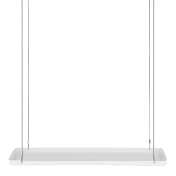 Rectangular Hanging Plant Tray - White (L) - image 2