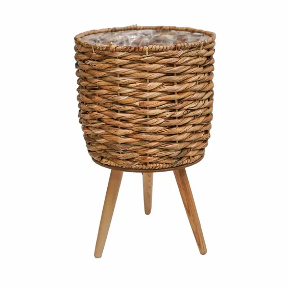Ivyline Lined Planter Basket on Legs - image 2