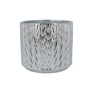 Staghorn Silver Pot - Ø17cm