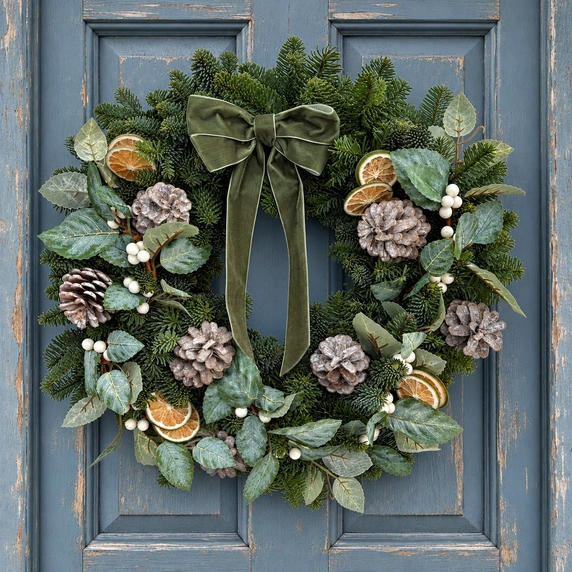 A Touch of Frost Wreath - 14" - image 1