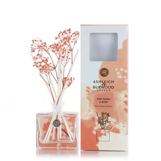 Ashleigh & Burwood Pink Peony & Musk Reed Diffuser