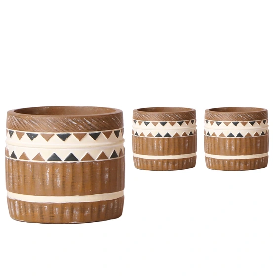 Africa Drum Pot - Ø12cm