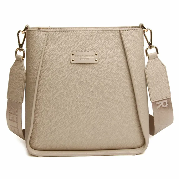 Alice Wheeler Kensington Crossbody Bag - Stone - image 1
