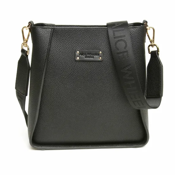 Alice Wheeler Kensington Crossbody Bag - Black
