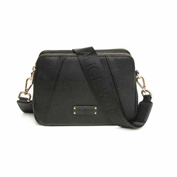 Alice Wheeler Kensington Double Crossbody Bag - Black - image 1