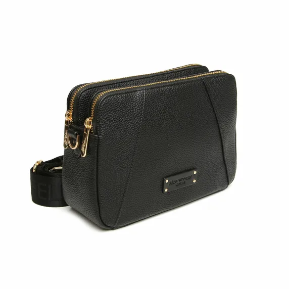 Alice Wheeler Kensington Double Crossbody Bag - Black - image 2