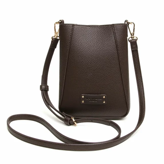 Alice Wheeler Kensington Phone Crossbody Bag - Chocolate - image 1