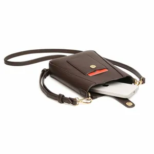 Alice Wheeler Kensington Phone Crossbody Bag - Chocolate - image 2