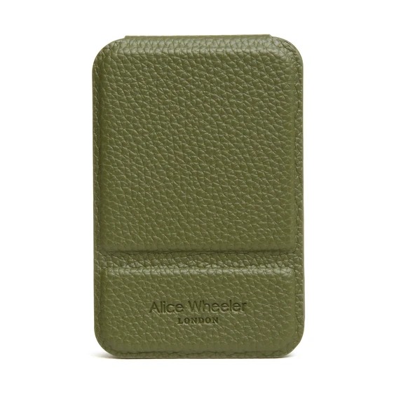 Alice Wheeler Mini Folding Mirror - Olive - image 2