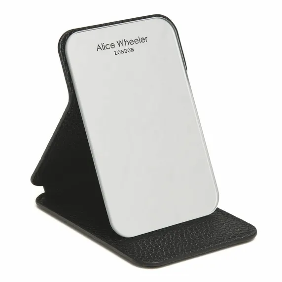 Alice Wheeler Mini Folding Mirror - Black - image 1