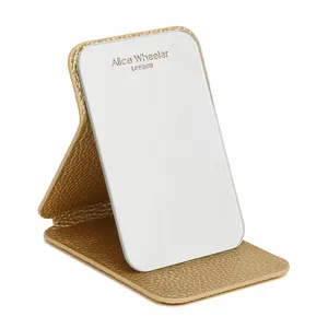 Alice Wheeler Mini Folding Mirror - Gold