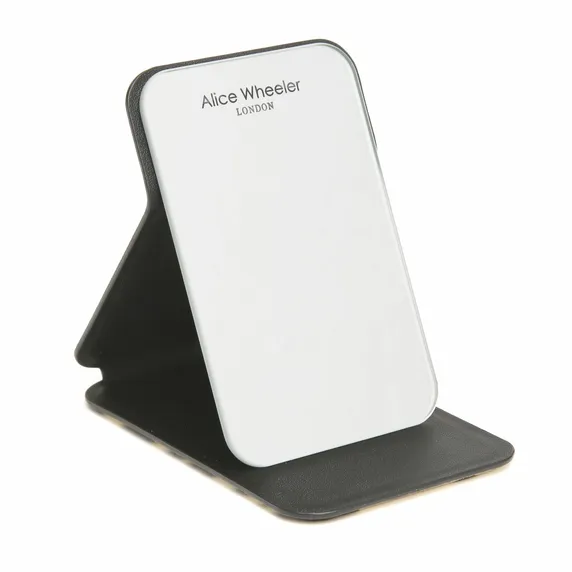 Alice Wheeler Mini Folding Mirror - Leopard Print - image 1