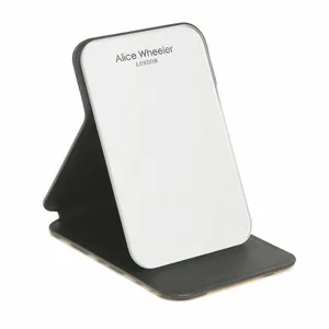 Alice Wheeler Mini Folding Mirror - Leopard Print - image 1