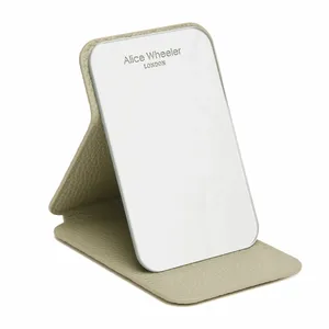 Alice Wheeler Mini Folding Mirror - Pistachio