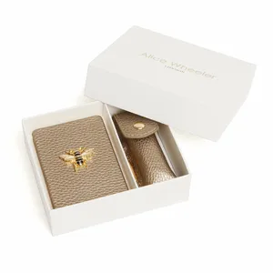Alice Wheeler Mirror & Lipstick Holder Gift Set - Bronze - image 1