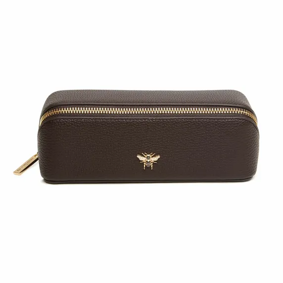 Alice Wheeler Small Train Case - Chocolate - image 1