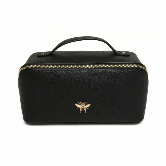 Alice Wheeler Train Case - Black - image 1
