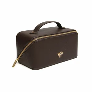 Alice Wheeler Train Case - Chocolate - image 3