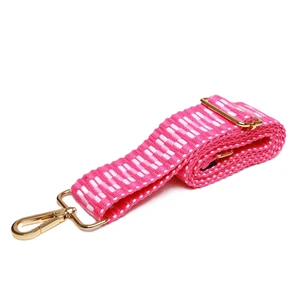Alice Wheeler Zigzag Crossbody Bag Strap - Hot Pink