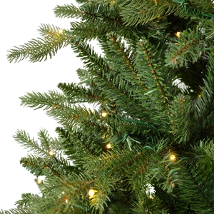 Allison Pine Pre-Lit Artificial Christmas Tree 8ft - image 2