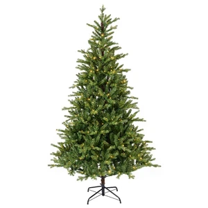 Allison Pine Pre-Lit Artificial Christmas Tree 8ft - image 1