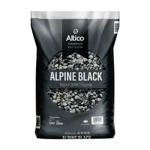 Alpine Black Natural Stone Chippings - image 4