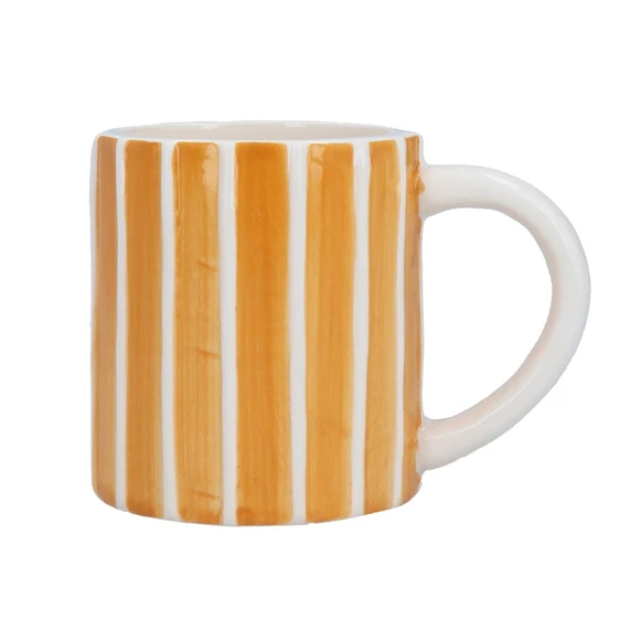 Amber Striped Mug