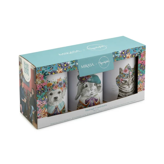 Animal Print Storage Canister Set - image 2