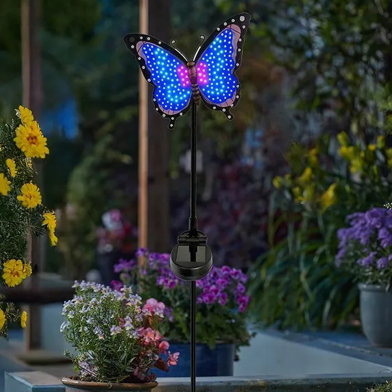 Animated Butterfly Stake Light