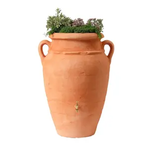 Antique Amphora Water Butt - Terracotta