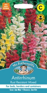 Antirrhinum Rust Resistant Mixed - image 1