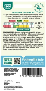 Antirrhinum Tom Thumb Mixed Seeds - image 2