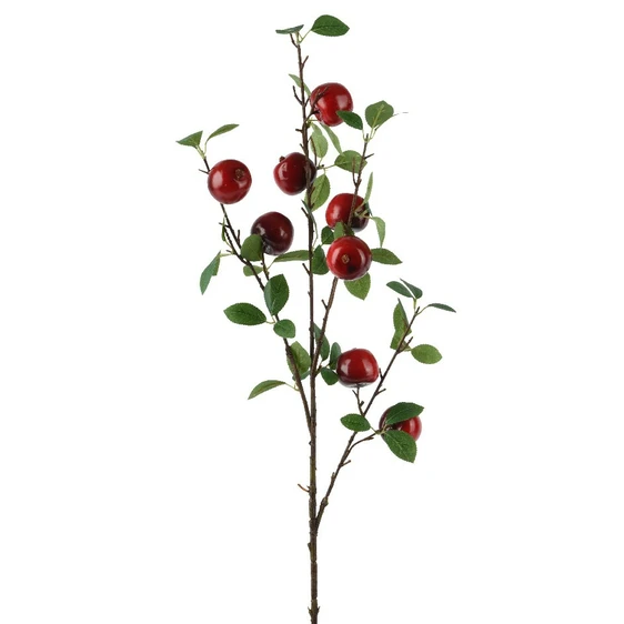 Apple Artificial Foliage Stem