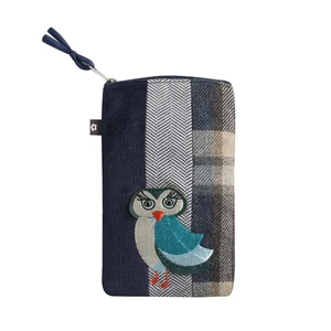 Applique Tantallon Owl Glasses Case