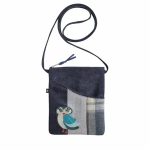 Applique Tantallon Owl Sling Bag