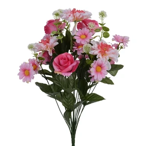 Artificial Mixed Bouquet  - Pink