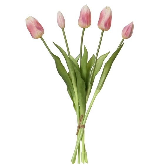 Artificial Tulip Bunch - Pink