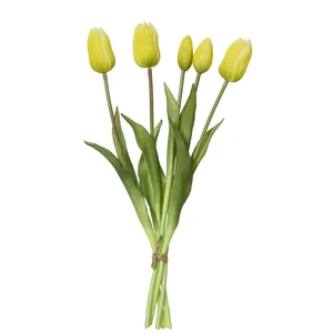 Artificial Tulip Bunch - Yellow