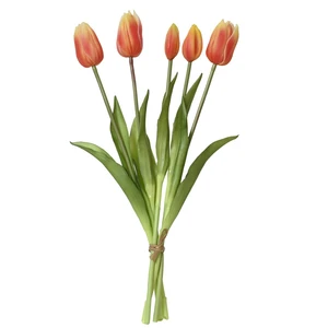 Artificial Tulip Bunch - Peach