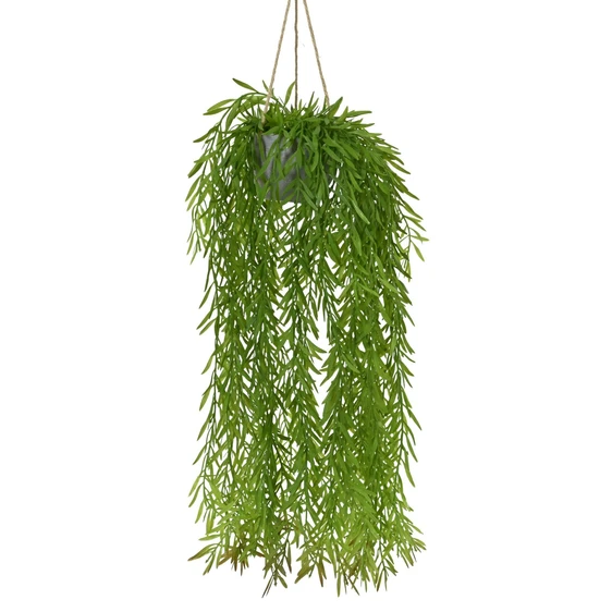 Artificial Willow in Hanging Pot - image 1