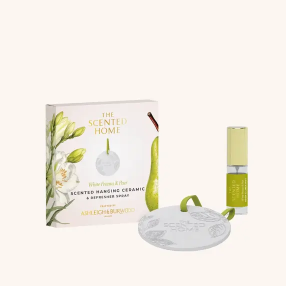 Ashleigh & Burwood White Freesia & Pear Scented Ceramic - image 1