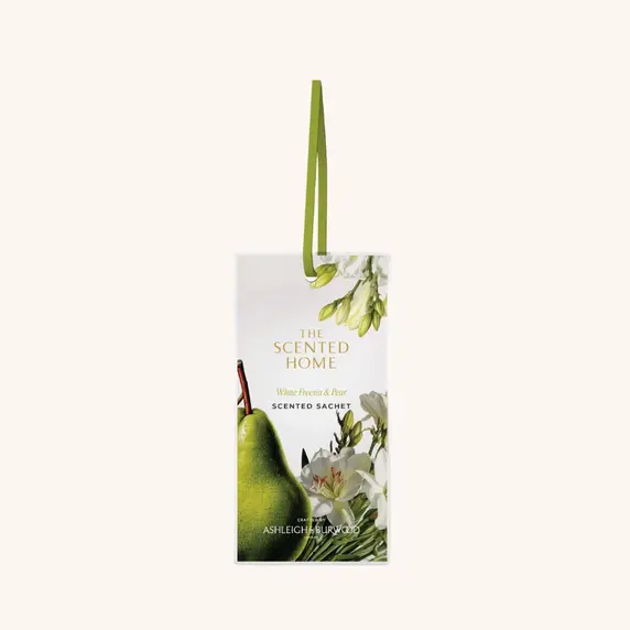 Ashleigh & Burwood White Freesia & Pear Scented Sachet - image 1