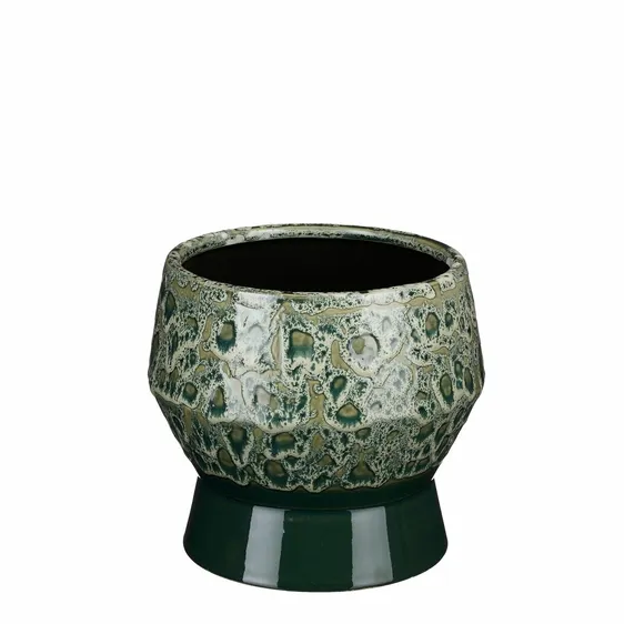 Astana Dark Green Pot - Ø21cm