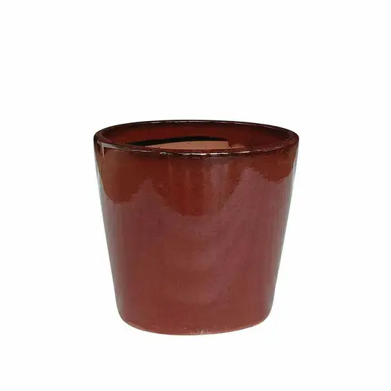 Aston Glazed Cone Pot Ø17cm - image 2