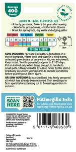 Aubrietia Large Flowered Mixed Seeds - image 2