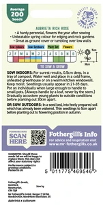 Aubrietia Rich Rose Seeds - image 2