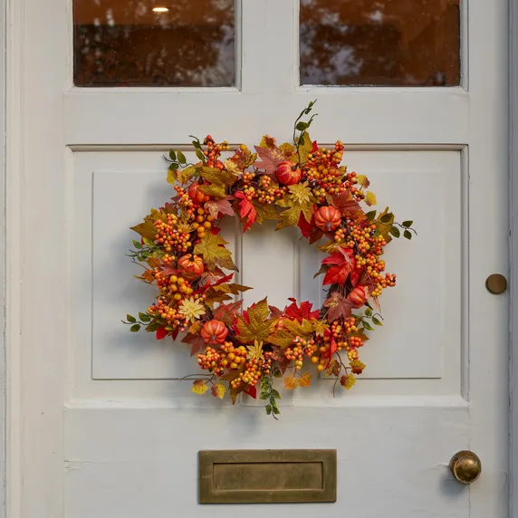 Autumn Festival Artificial Wreath