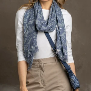 Autumn Floral Print Scarf