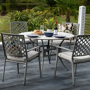 Hartman Avebury 4 Seat Dining Set - Crimini - image 1