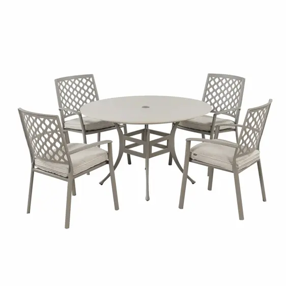 Hartman Avebury 4 Seat Dining Set - Crimini - image 2